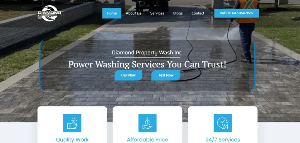 Diamond Property Wash